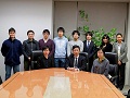 Photograph of Okabe Lab. Member in 2011